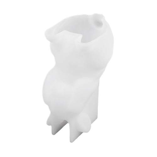 Molde de estatua de conejo | Molde de silicona para moldear figuras de conejo de Pascua | Molde de yeso para principiantes, ideal para principiantes, para chocolate, postres