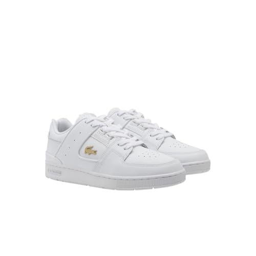 Image of Lacoste Women's Court Cage Leather Sneakers