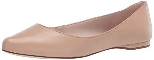 Nine West Women's Speakup Ballet Flat, Light Natural, 8