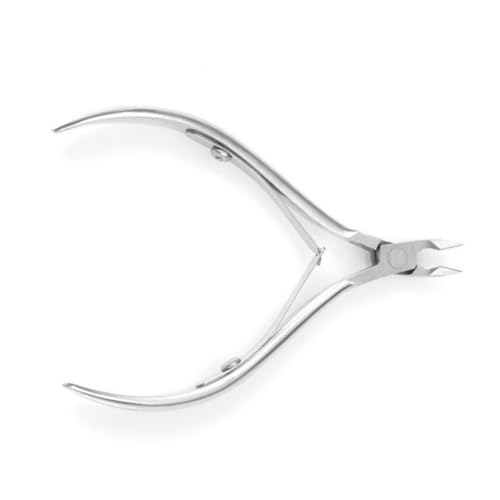 CLISPEED Cortador de Cutículas Acero Inoxidable con Fuerte Pinzas para Manicura y Pedicura Herramienta Profesional para Eliminar Muerta y Cutículas Engrosadas Compacto
