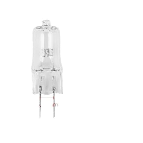 24v150W250W Surgical Shadowless Light Bulb Projector Machine Tool Lamp Bead Pin Halogen Plug Tungsten(G6.35-24V 250W Warm Yellow Light)