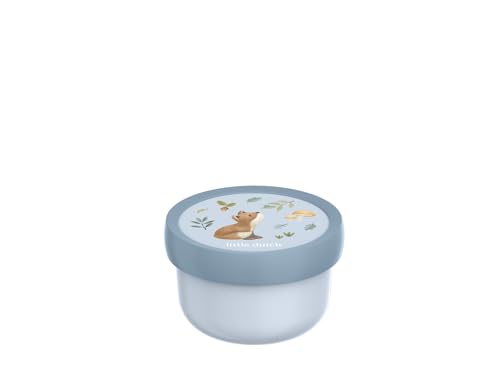 Mepal - Cajita para fruta Campus - Snack box para niños - Apto para lavavajillas y microondas - Sin BPA - 300 ml - Forest Friends