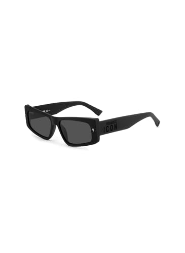 DSquared Lunettes de soleil, 003/Ir Noir Mat, 57