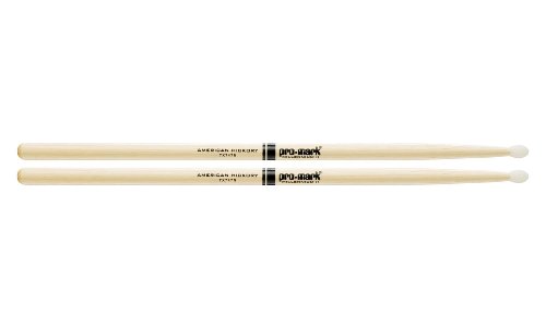 BAQUETA BATERIA - Pro Mark (TX/747N) Hickory Rock (412x14 mm.) (Punta de Nylon)