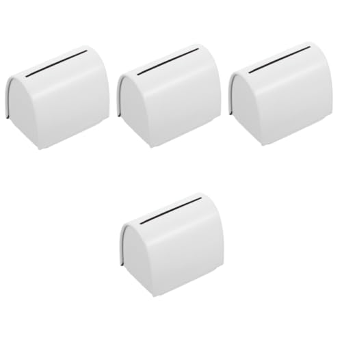 OATIPHO 4 Piezas Contenedor de Almacenamiento de Cuchillas Portátil Caja de Reciclaje de Cuchillas de Afeitar Diseño Práctico y Estético