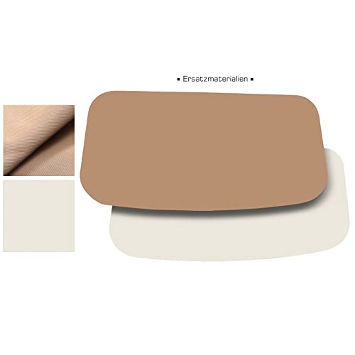 Frankberg Cabrioverdeck Softtop Verdeckbezug Braun Kompatibel mit New Beetle Cabriolet 1Y7 1.8L-2.5L 2002-2010 Replace# VWNB TAN-STF