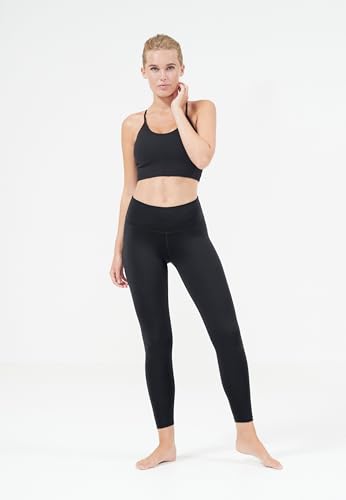 Mallas de mujer ATHLECIA Francisco con cintura alta anti transparencias 2