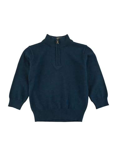 RUGGEDBUTTS Dark Navy Quarter Zip Sweater - 82