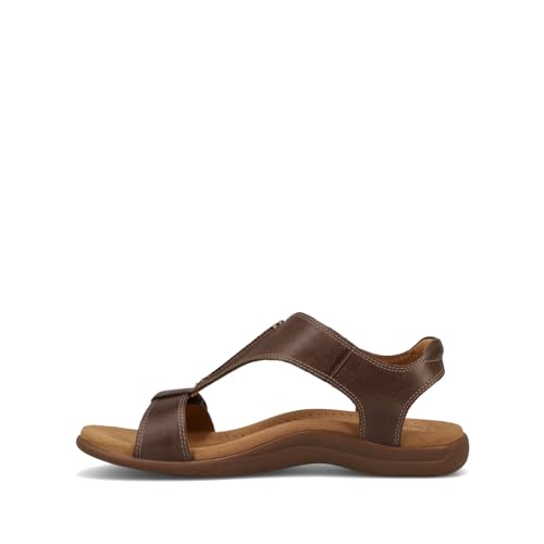 Image of Taos The Show Premium Leather Women's Sandal - Experience Everyday Style, Comfort, Arch Support, Cooling Gel Padding and an Adjustable Fit for Exceptional Walking Comfort