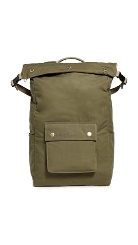 Barbour Men's Barbour Transport Foldover Backpack Bag, Dusky Green, One size