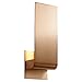Oxygen Lighting Oxygen 3-535-25 Transitional LED Wall Sconce from Halo Collection Finish, Satin Copper