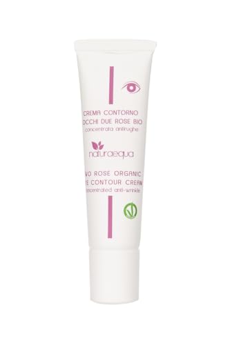 Naturaequa – Crema Contorno Occhi Due Rose Bio-Concentrata Antirughe Crema contorno occhi biologica ad azione anti-age e idratante, ideale per pelli miste e sensibili.