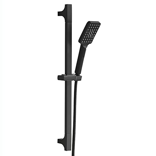 Douche de douche barre de glissement 3 modes et flexible 1,5m pour un confort total