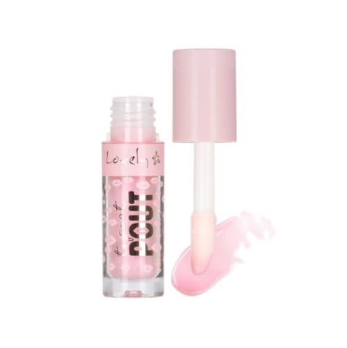 Lovely Pout Lip Gloss Top Coat N2 - Brillo de Labios Hidratante y de Larga Duración con Acabado Brillante y Efecto Voluminizador