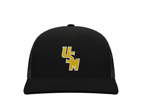 Sport Your Gear Southern Miss USM Golden Eagles Mid Profile Adjustable Snap Back Trucker Baseball Hat Cap