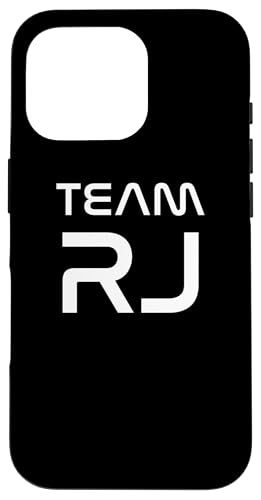 Funny Team RJ First Name Nickname Modern スマホケース iPhone 16 Pro 用