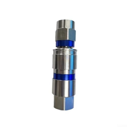 Acoplador hidráulico G1/2 macho de acero inoxidable antigoteo para maquinaria 7