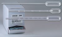 137035 PT# 137035- Pipette Transfer Graduated 3mL 140mm Transparent 500/Bx by, Globe Scientific Inc.