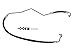 Sunsong 3402780 Power Steering Pressure Line Hose Assembly