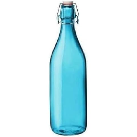 KWARE Vintage Style Swing Top Glass Bottles Cover