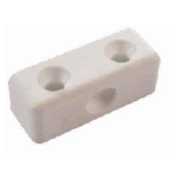 White Modesty Blocks (box of 100) : Amazon.co.uk: DIY & Tools