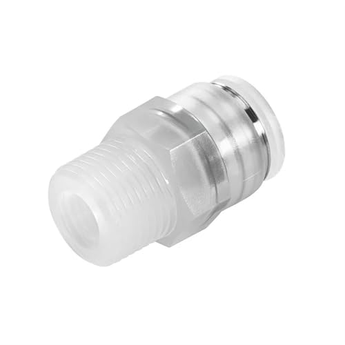 Conector rápido NPQP-D-Q8-S12-FD-P10 de máxima durabilidad y estanqueidad industrial