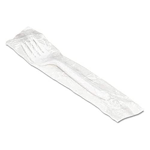 Concession Essentials Medium Weight Individually Wrapped Plastic Fork… Areyoupop