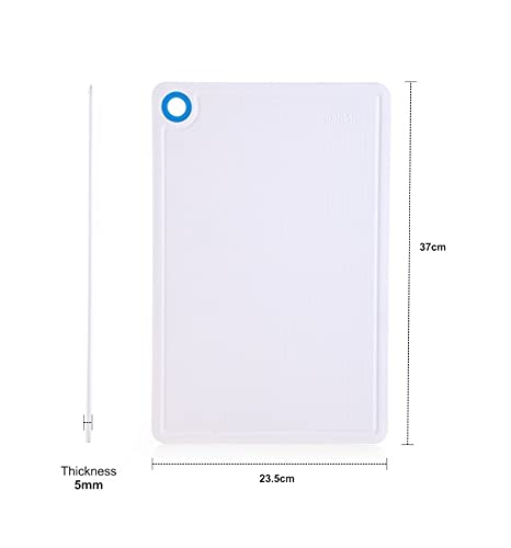 Ganesh Plastic Cutting-Chopping Board for Vegetable, Fruits, Cheese, Premium-Grade Plastic, 100% Food Safe, BPA-Free - Assorted (Image - 3)