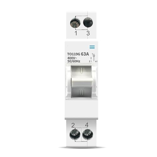 Disjoncteur MTS interrupteur de transfert manuel anti court-circuit pour courant 40A 63A