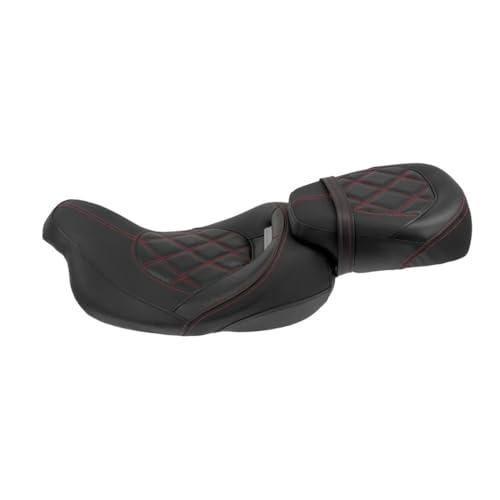 Asiento de motocicleta Touring para Road King y Street Glide 2009-2023