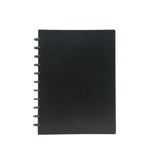 Cahier reliure à anneaux A4 avec disques champignon amovibles