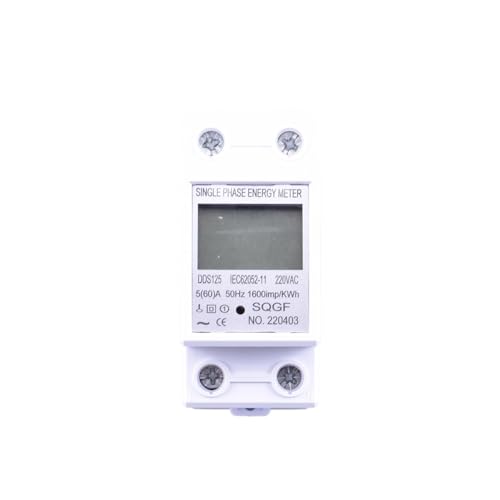 Electricidad bajo control usando el medidor digital monofásico de 220V