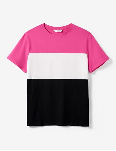 Image of PATPAT Matching Family Outfits Mommy and Me Spaghetti Strap Casual Sleeveless Dresses and Short-Sleeve T-Shirts Sets