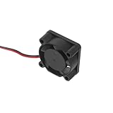 Construction robuste : le matériau plastique solide garantit que le ventilateur de refroidissement cc de 25 mm résiste à une utilisation quotidienne dans les boîtiers d'ordinateurs