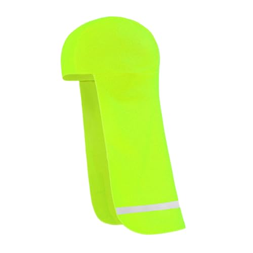 BESPORTBLE Cycling Essential: Reflective Safety Helmet Neck Shade Beanie Cap Polyester Green