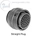 Amphenol PT06SP-12-10P(005) MIL-C-26482 Series 1 Connector, Crimp Contacts