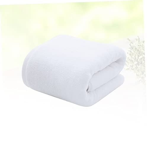 Serviette de bain blanche extra large lavable machine et douce au toucher - 7