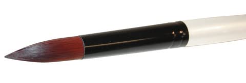 Daler-Rowney Simply Simmons Paintbrush, Size 2, White