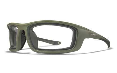 Wiley X CCGRD08F Lunettes de soleil haut de gamme au design vert unique