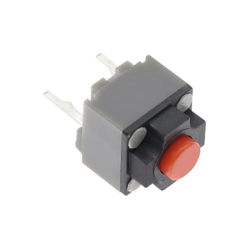 Microinterruptor de boton pulsador de 6 x 6 x 7,3 mm con pulsacion tactil precisa y firme