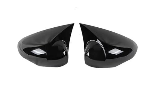 Coques rétroviseur voiture finition noir brillant coque droite Fiesta MK7