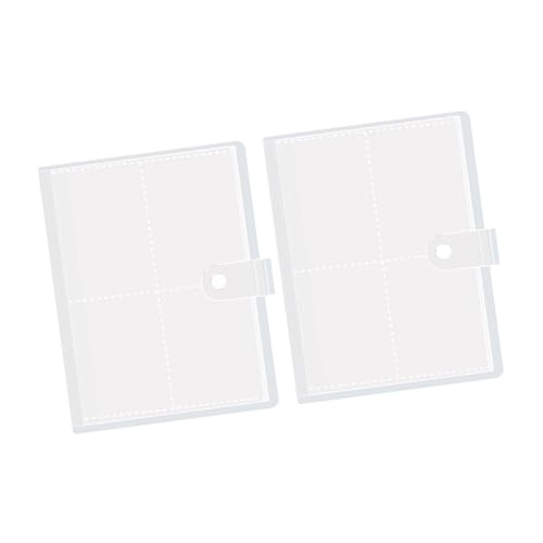 2x防水PPファイル収納バッグ、インサートページ機能スナップボタン/スナップボタンなしデザインドキュメント整理ホームファイリングソリューション付き