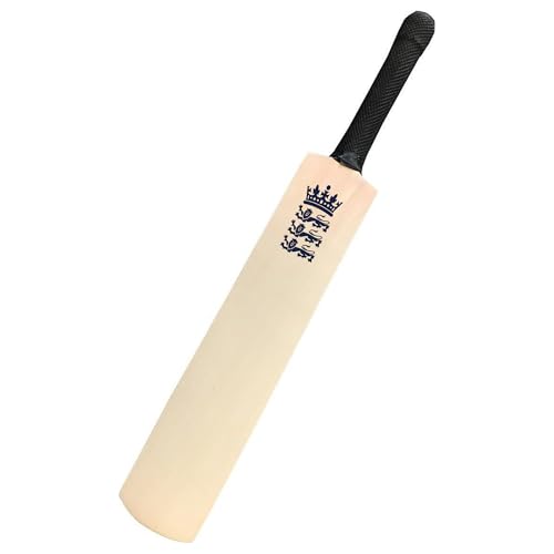 ND Sports Mini Wooden Cricket Bat for Autographs, Premium Miniature Cricket Bat with Rubber Grip, Souvenir & Display Piece