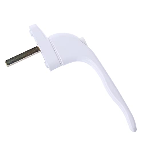 Poignées de fenêtre Blanches universelles - Verrouillage à clé pour Double vitrage PVC