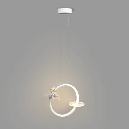 Lámpara de astronauta para techo infantil que ilumina el dormitorio de los niños con luz LED 2