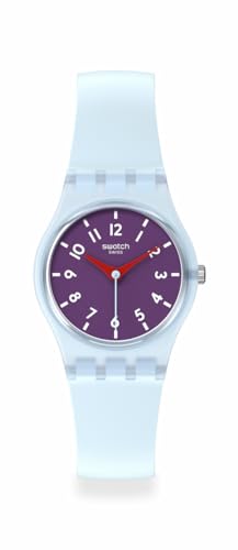 Swatch Womens Casual Blue Watch Plastic Quartz View Powder Plum (B0CTCZ5326) Amazon Price History, Amazon Price Tracker