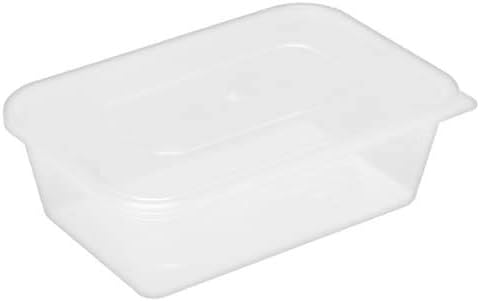 500ml Microwave Heavy Duty SATCO Plastic Containers + Lids x 25