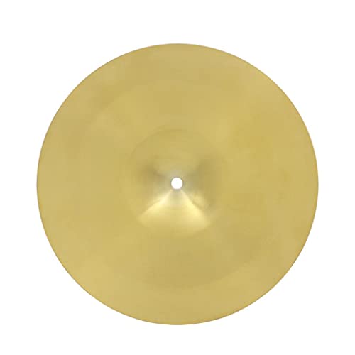 Colcolo Brass Alloy Crash Hi Hat Drum Cymbals For Drummer Percussion Diy Part, 14Inch #TOP1