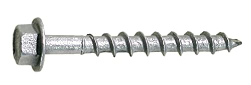 Simpson SD10212R100-R Strong-Drive® SD CONNECTOR Screw — #10 x 2-1/2 in. 1/4-Hex Drive, Mech. Galv. (100-Qty)
