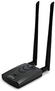 【New Version Type-C WiFi USB】 ALFA AWUS036ACH 【Type-C】 Long-Range Dual-Band AC1200 Wireless USB Wi-Fi Adapter w/2x 5dBi External Antennas – 2.4GHz 300Mbps/5GHz 867Mbps – 802.11ac & A, B, G, N